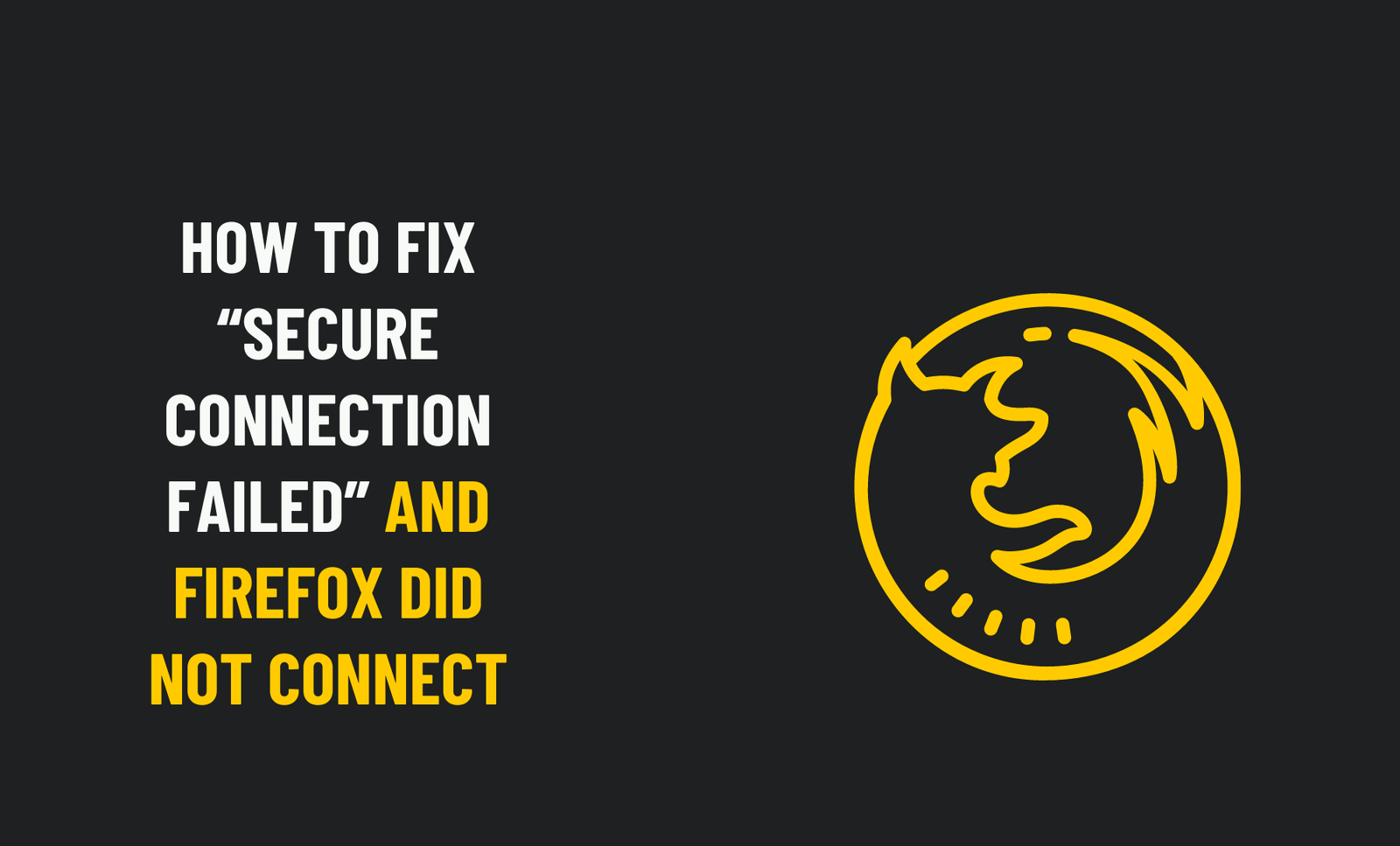 firefox adguard connection not secure