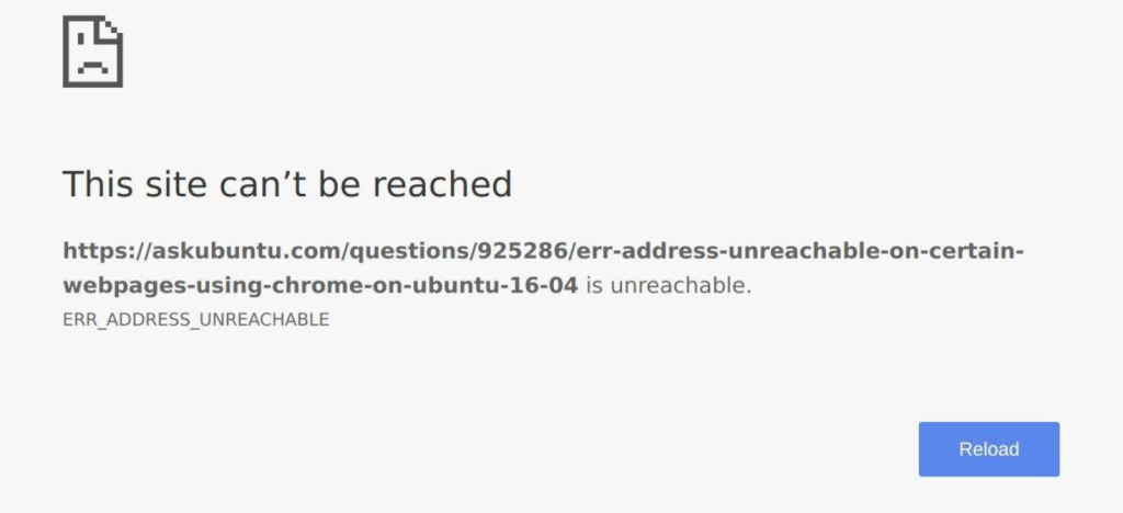 Why are some websites unreachable?