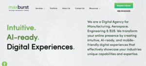 Top 10 B2B Website Development Agencies in the USA 8 Screenshot 2025 10 03 022742