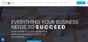 Top 10 B2B Website Development Agencies in the USA 9 Screenshot 2025 10 03 023731